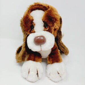 Vintage 7" Russ Plush Dog Baxter The Bashful Basset Stuffed Animal